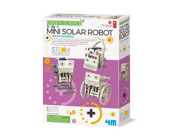 Bouwpakket 3 in 1 Mini Solar Robot